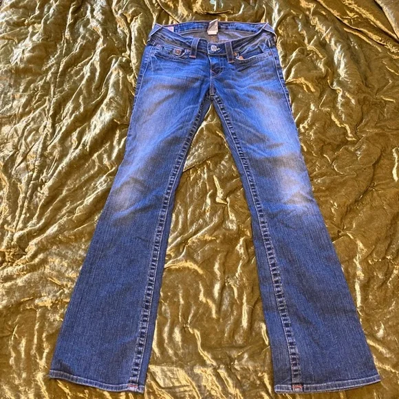 size 28 true religion jeans - Picture 1 of 3